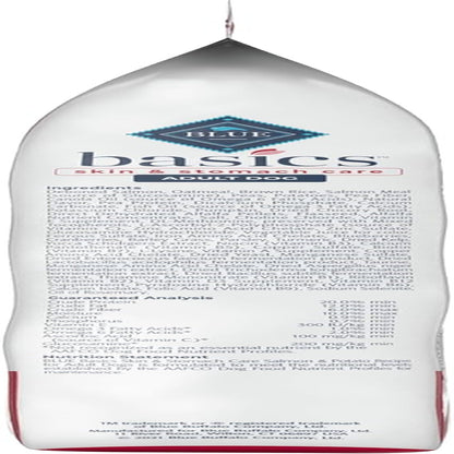 Blue Buffalo Basics Adult Dry Dog Food, Skin & Stomach Care, Limited Ingredient Diet for Dogs, Salmon Recipe, 24-Lb. Bag12