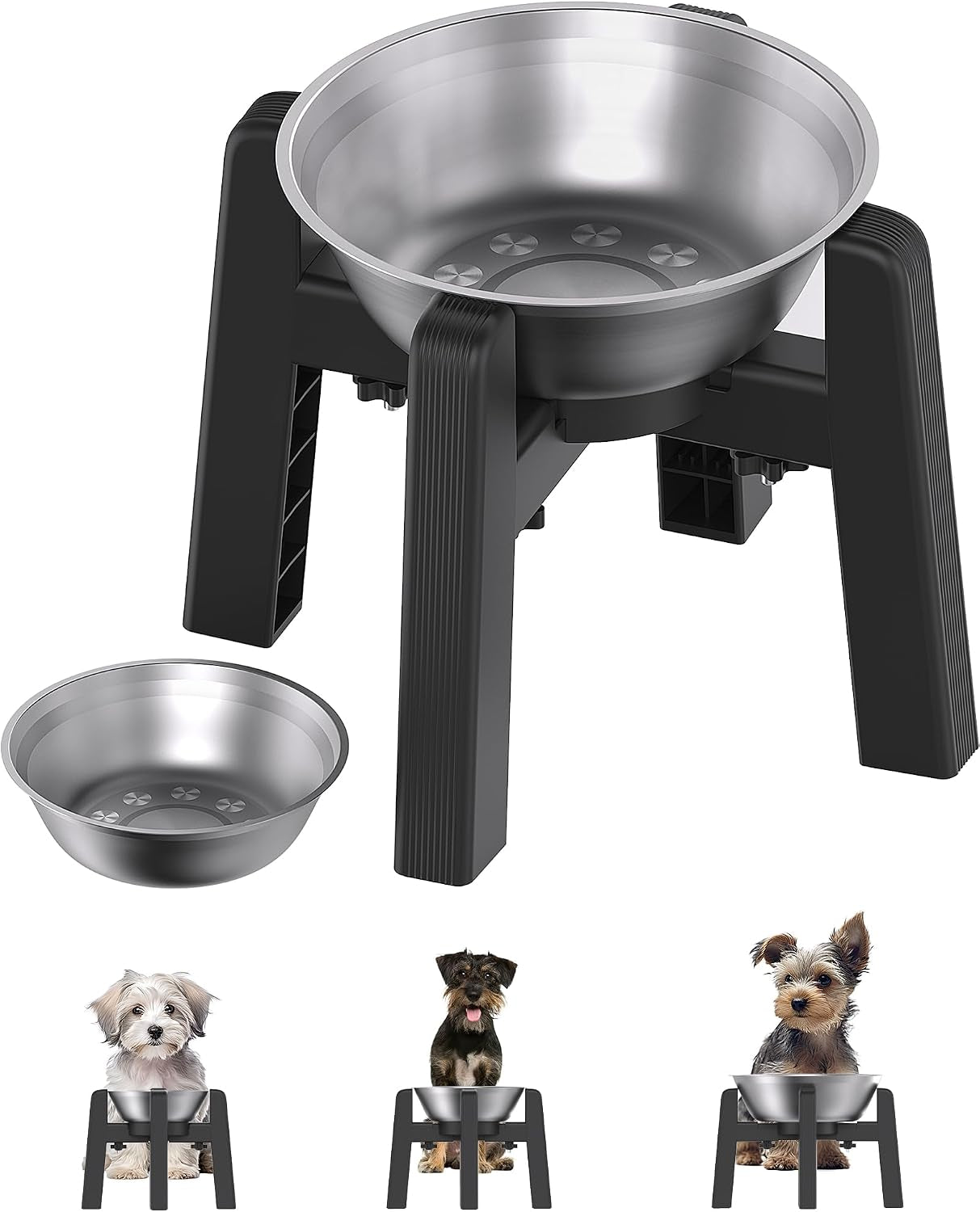 czpet-dog-water-dispenser-stand-pet-automatic-feeder-holder-stand-only-elevated-pet-water-food-bowl-for-medium-dogs-stable-and-anti-slip-raised-bowl