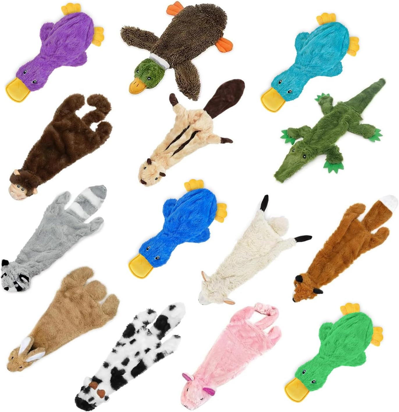 best-pet-supplies-interactive-squeaky-dog-chew-toy-ideal-dog-toys-for-chewers-small-medium-large-dogs-and-fetch-lovers-crinkle-duck-yellow-large
