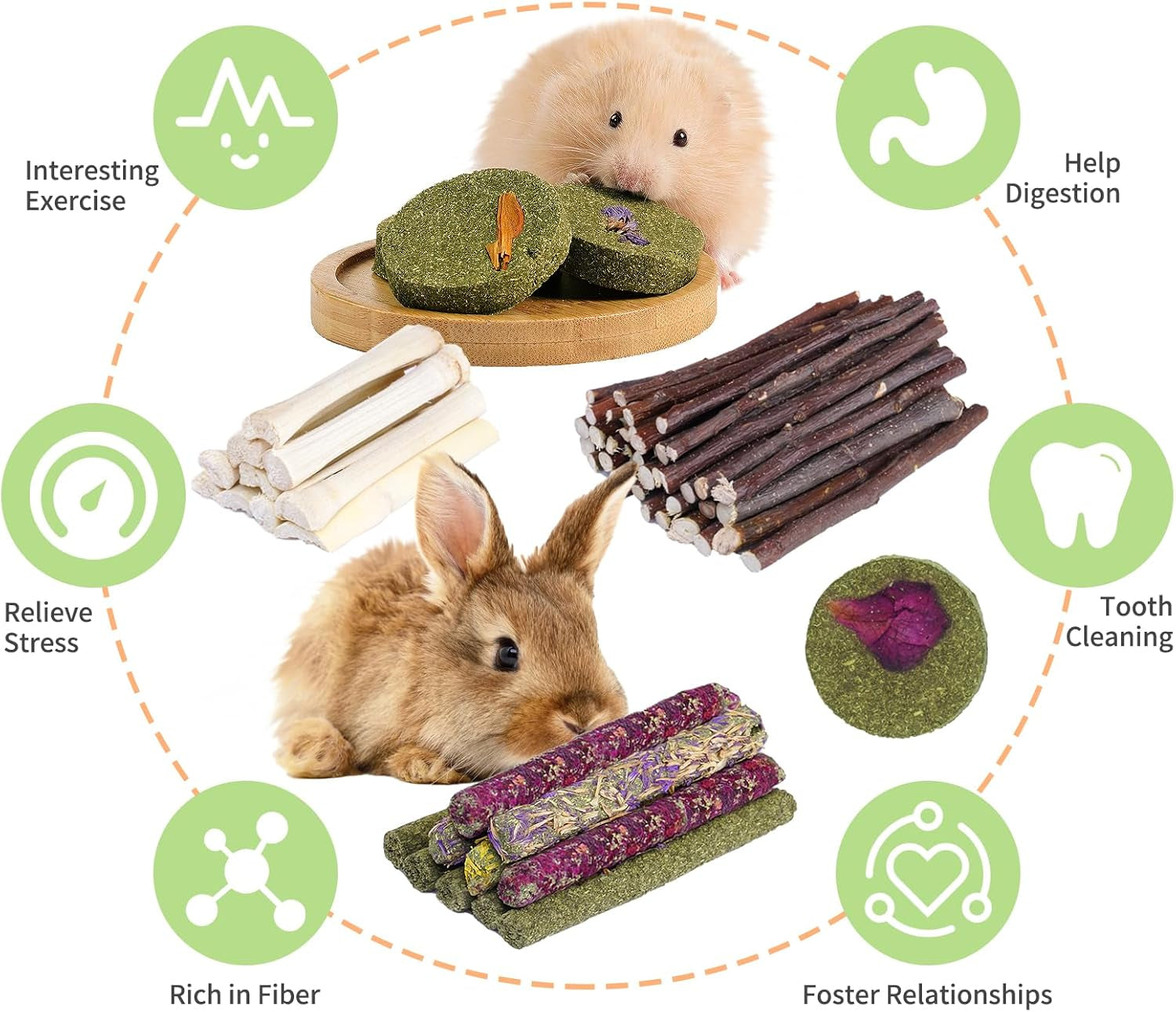 50-60-pcs-rabbit-chew-toys-guinea-pig-hamster-bunny-chew-toys-sweet-bamboo-apple-stick-timothy-stick-prevent-teeth-overgrowth-clean-teeth