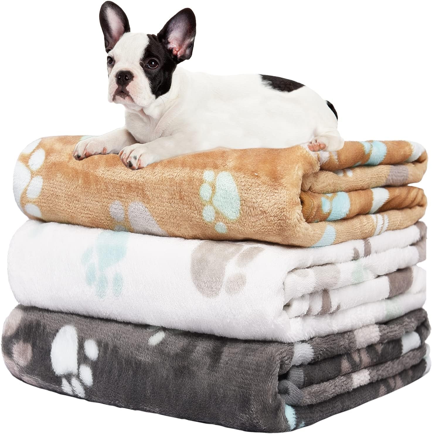 rezutan-dog-blankets-for-3-pack-large-medium-pet-cat-soft-fuzzy-washable-blanket-comfort-flannel-suitable-for-dogs-kennels-beds-sofas-furniture-gifts-puppy-essentials-41-x-31-inch-black