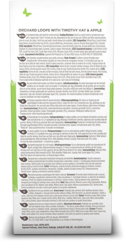 Selective Naturals Orchard Loops with Timothy Hay & Apple (Pack of 4)5