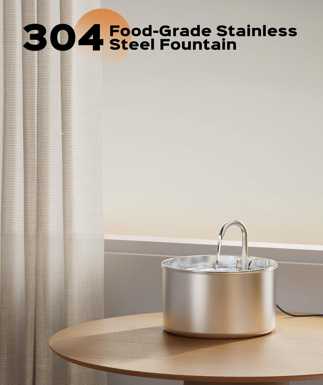 cat-water-fountain-stainless-steel-8-filters-8-sponges-pet-water-fountains-faucet-metal-automatic-cat-dog-waterer-bowls-pets-watering-running-bottle-water-dispenser-for-drinking-ultra-quiet-pump