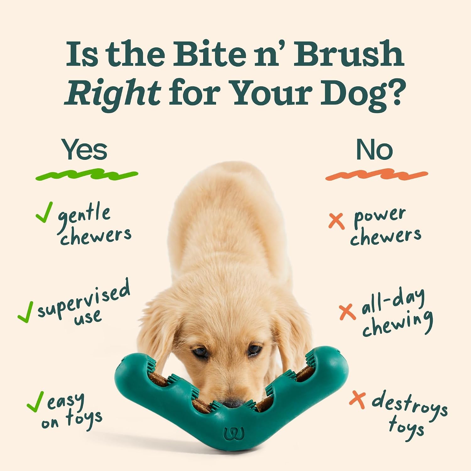woof-bite-n-brush-dog-dental-chew-toy-for-small-dogs-10-25-lbs-dog-toothbrush-toy-v-shaped-design-reusable-easy-to-clean-dental-dog-toy