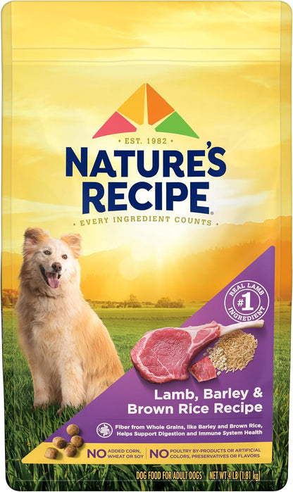Nature′S Recipe Chicken, Barley & Brown Rice Recipe Dry Dog Food, 24 Lb. Bag15