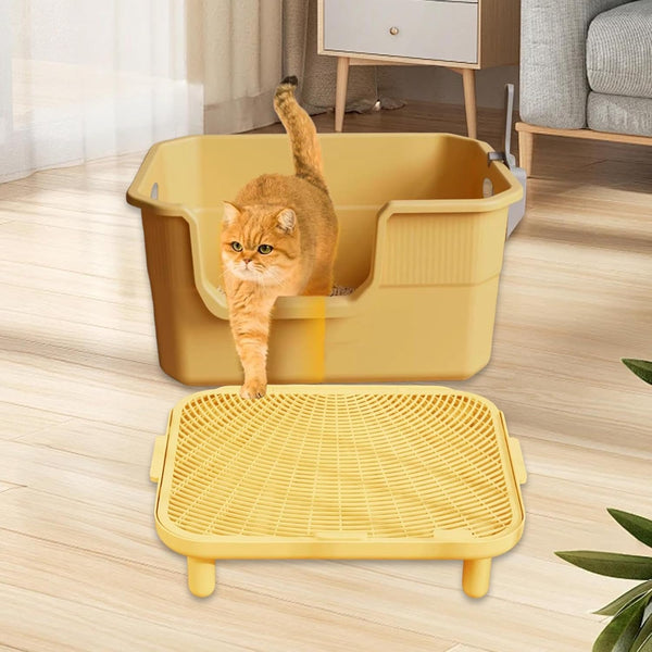 Cat Litter Ramp Trapper Mat Washable Double Layered Non-Slip Step for Indoor Cats Balcony Living Room Foldable- Medium6