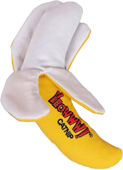 Yeowww!, Chi-Cat-A Catnip Peeled Banana Cat Toy3