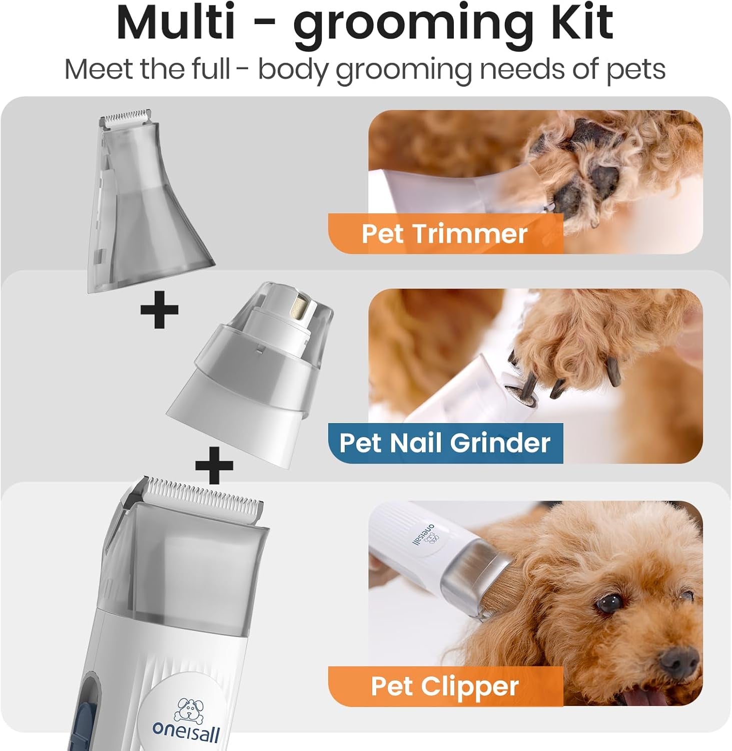 oneisall-dog-grooming-vacuum-pet-grooming-vacuum-with-clipper-nail-grinder-1-5l-dust-cup-dog-deshedding-brush-with-7-tools-for-shedding-pet-hair-home-cleaningblue