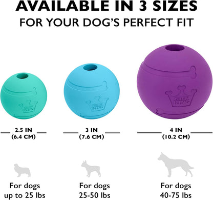 Chew King Fetch Balls Extremely Durable Natural Rubber Toy Pack of 3 - 3 Inch Balls (CM-0263-CS01)5