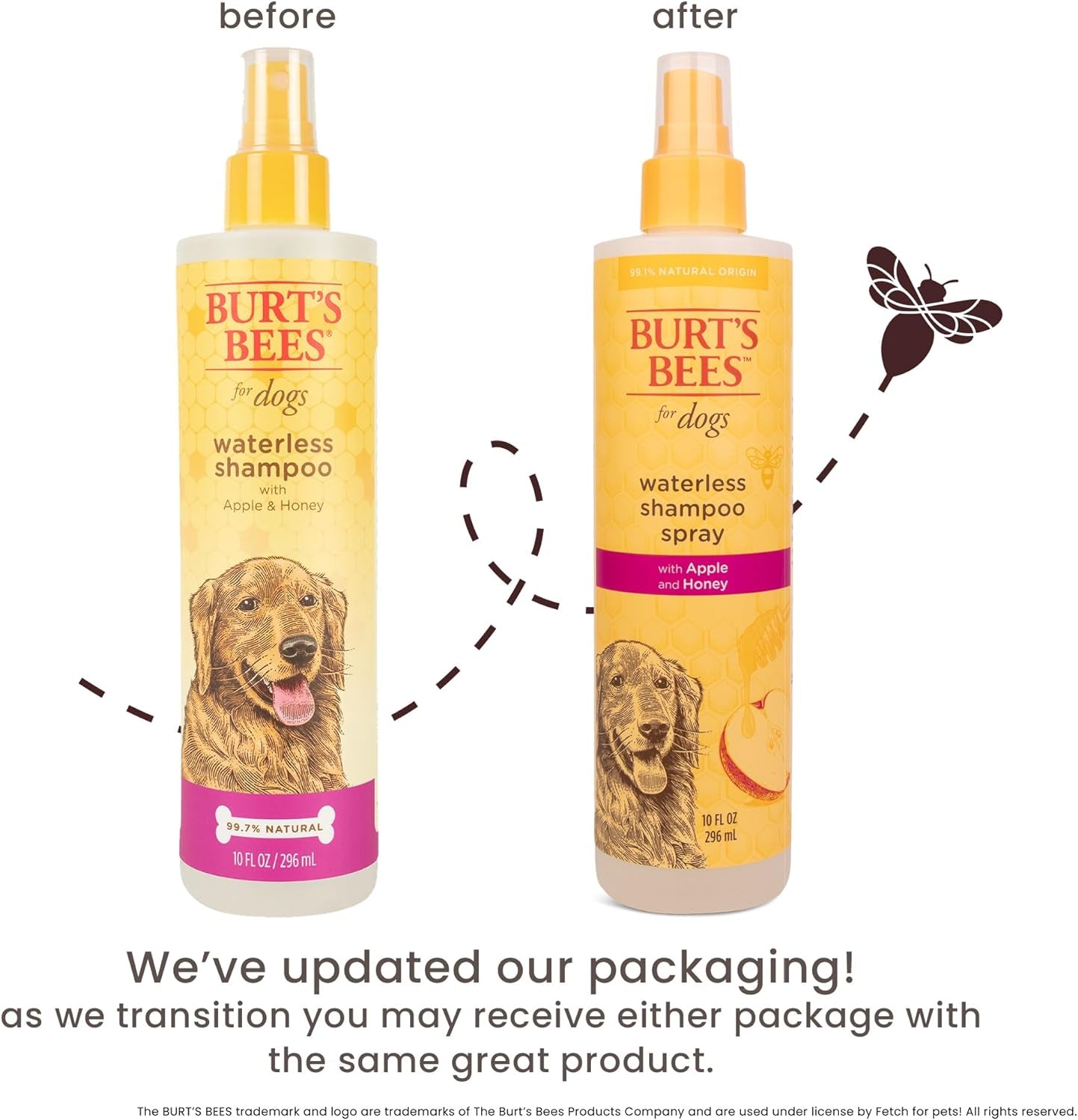 burts-bees-for-pets-waterless-shampoo-spray-with-apple-honey-10-fl-oz-no-rinse-waterless-formula-ph-balanced-ideal-for-quick-touch-ups-between-full-baths-no-sulfates-parabens-or-phthalates