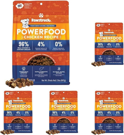 Pawstruck Air Dried Dog Food with Real Beef, Grain-Free, Made in USA, Non-Gmo & Vet Recommended, High Protein Limited Ingredient Full-Feed for All Breeds & Ages, 2Lb Bag16