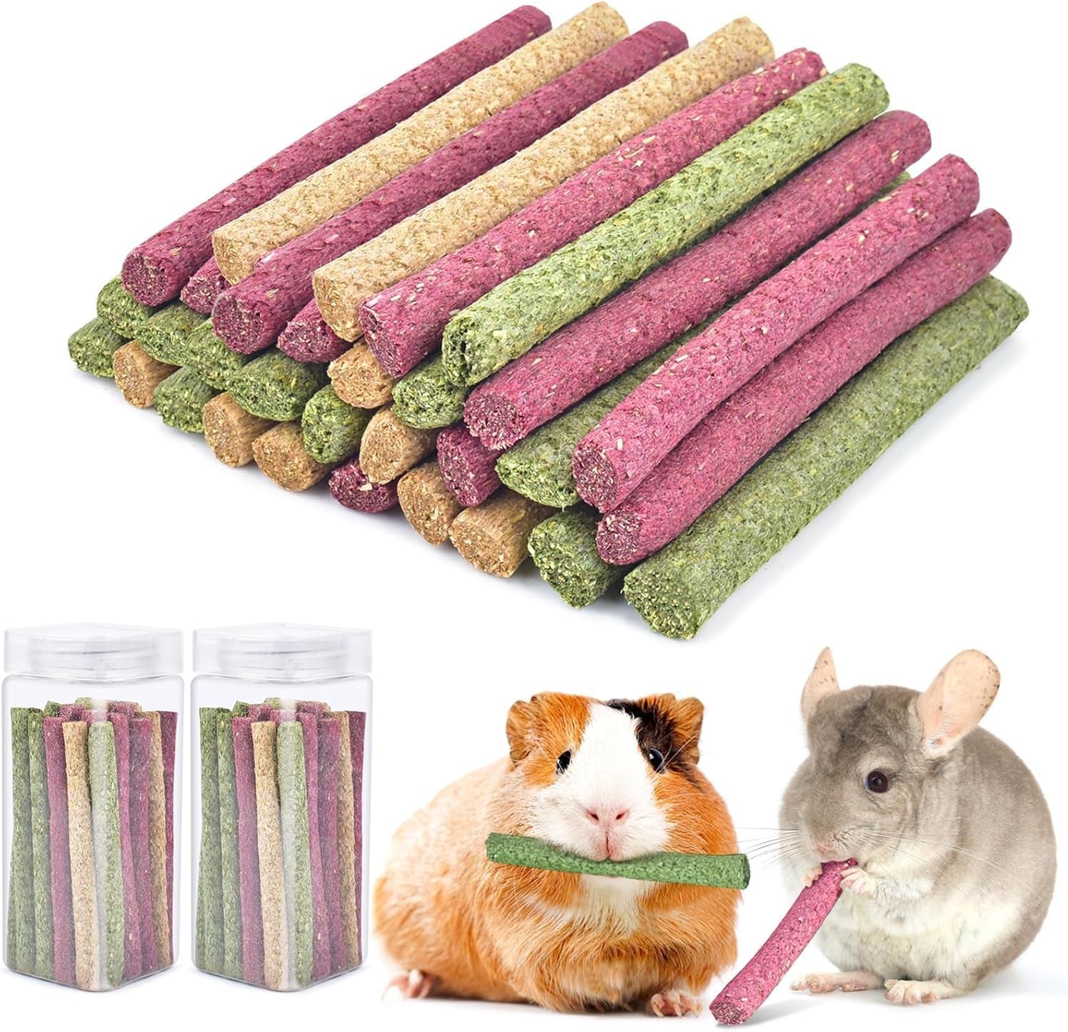 erkoon-timothy-hay-sticks-rabbit-chew-toys-for-teeth-natural-molar-sticks-rabbits-treats-for-bunnies-chinchilla-guinea-pigs-gerbil-hamster-25-pcs