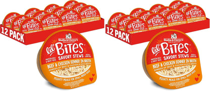 Stella & Chewy'S Lil Bites Savory Stews for Small Breeds Chicken Dinner in Broth, 2.7 Oz. Cups (Pack of 12)14