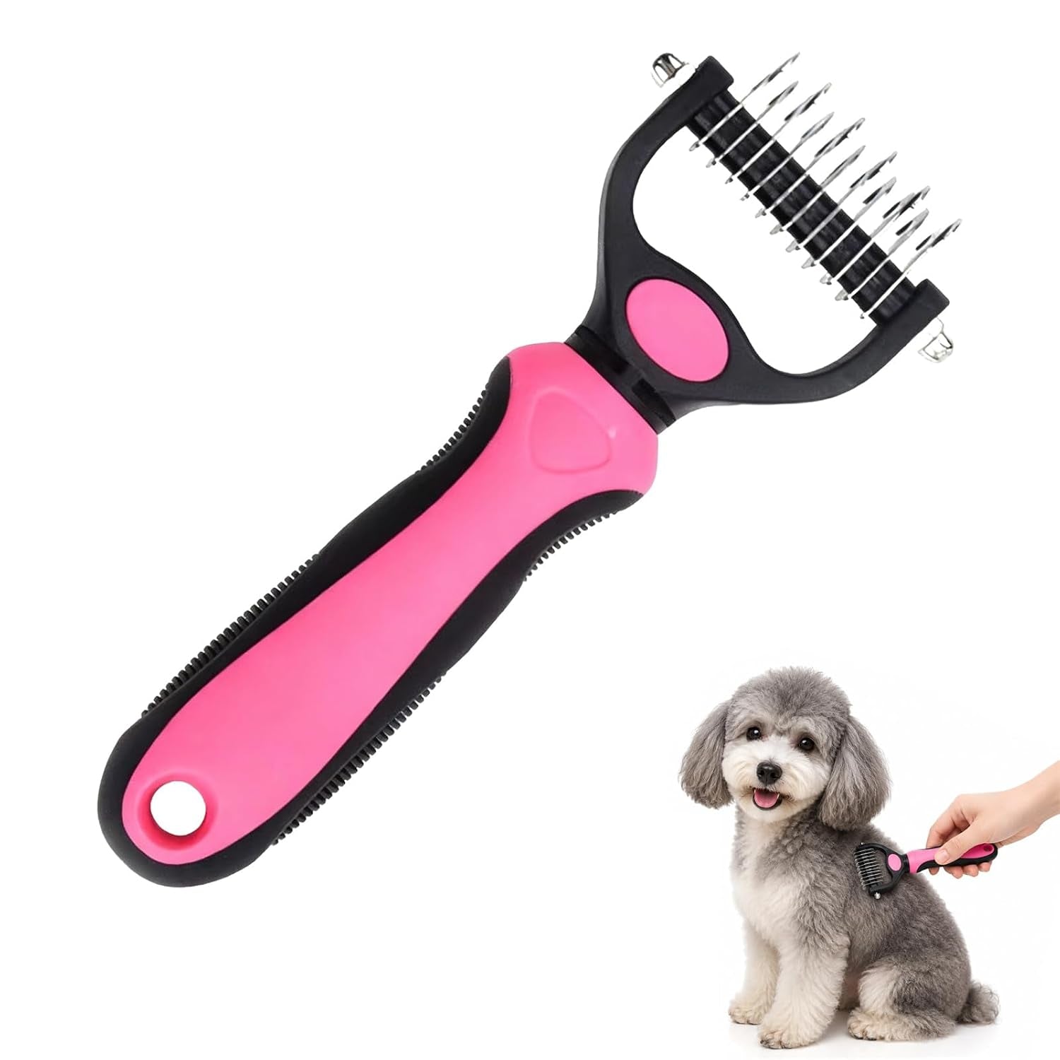 dog-grooming-tool-professional-deshedding-tool-dogs-cats-gentle-efficient-fur-pet-grooming-brush-dog-cat-grooming-tool-blue-large