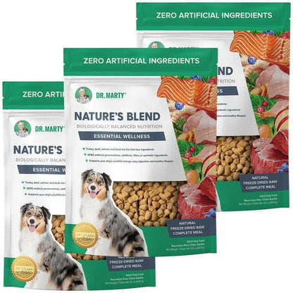 Dr. Marty Nature'S Blend Freeze-Dried Raw Dog Food 48 Oz (3 Bags X 16 Oz)1