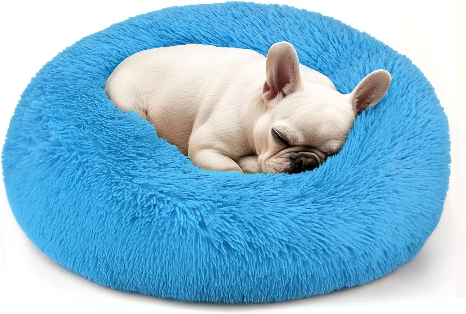 hoewina-dog-cat-bed-for-indoor-cats-20in-calming-donut-bed-for-puppy-and-kitten-washable-round-fluffy-pet-bed-for-small-medium-dogs-and-cats-light-grey