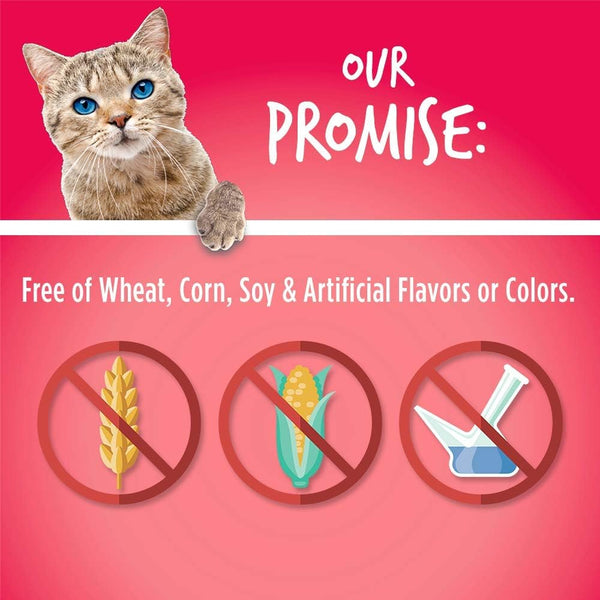 Fruitables Cat Bundle: Salmon & Cranberry + Tuna & Pumpkin - 2.5 Oz Each, Low Calorie, Real Ingredients, Superfoods7