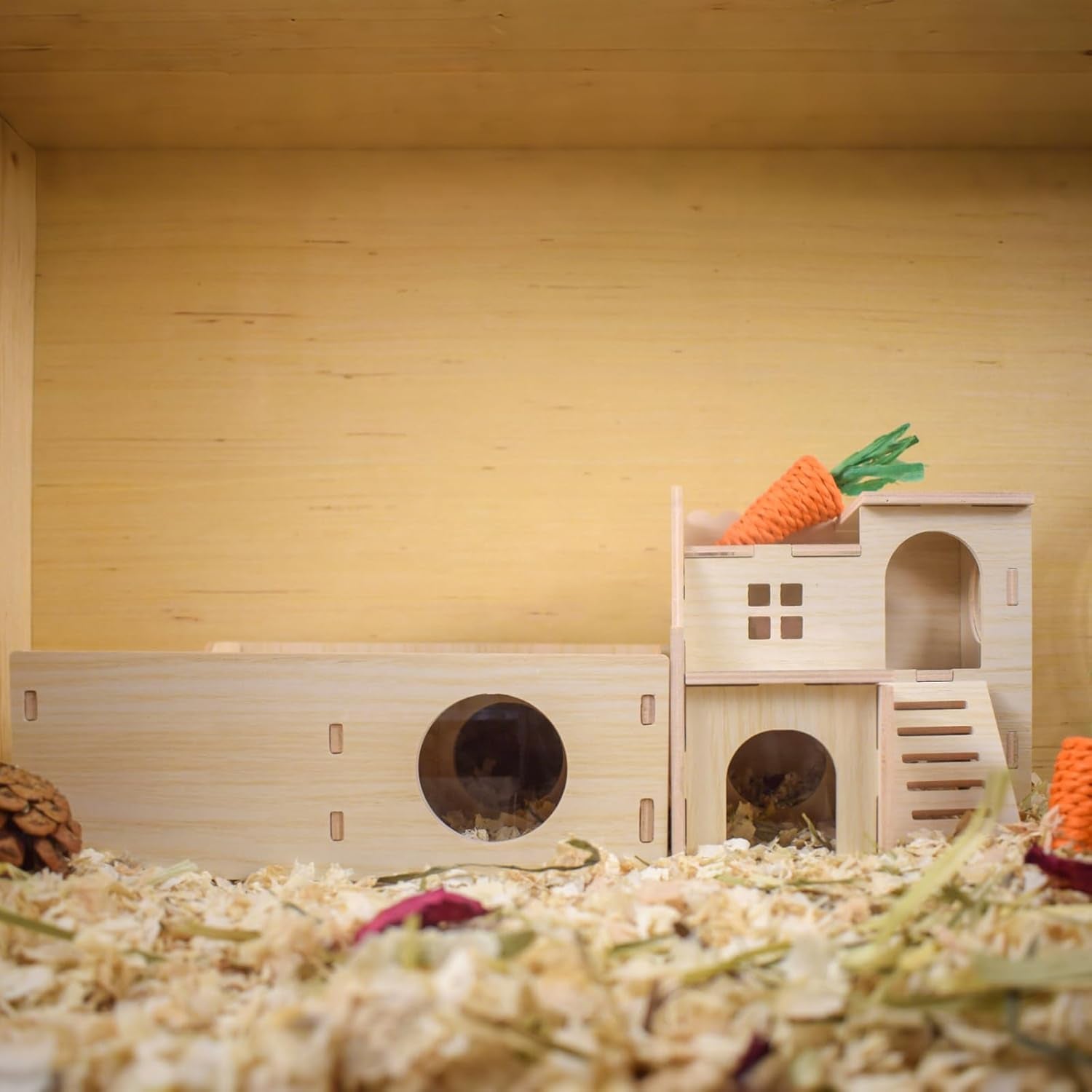 multi-chamber-wooden-hamster-hideout-tunnel-durable-ventilated-natural-wood-cage-accessories-for-dwarf-syrian-hamsters-and-small-pets