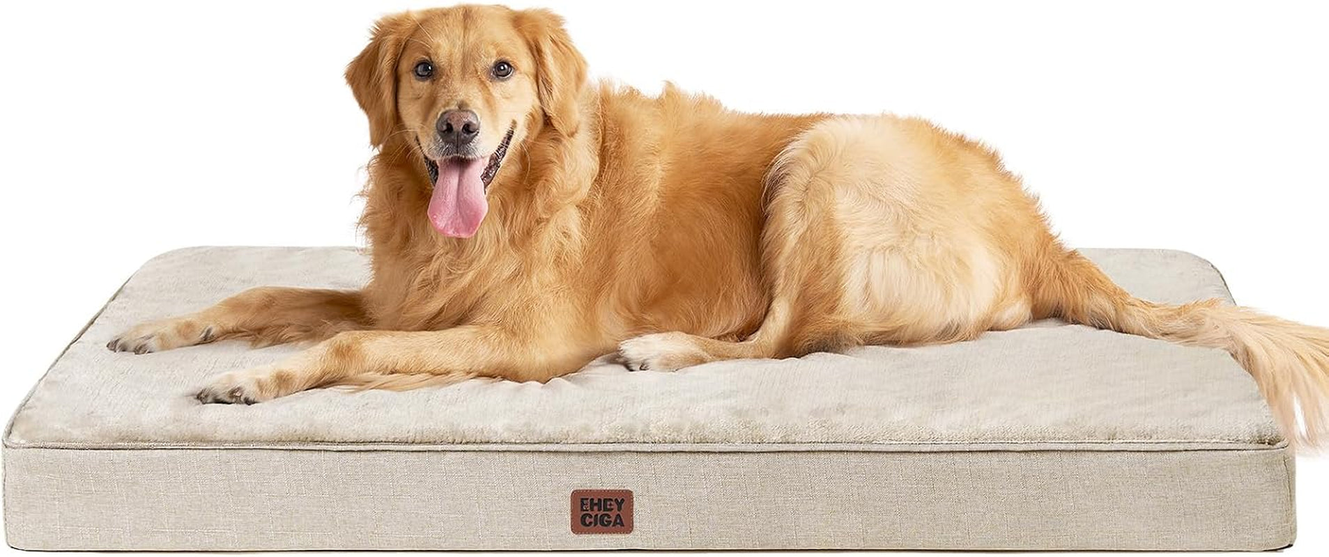 eheyciga-medium-memory-foam-dog-crate-bed-washable-30x20inch-grey-high-density-egg-crate-foam-waterproof-liner-removable-easy-clean-cover-non-slip-bottom-fits-crate-floor-and-sofa