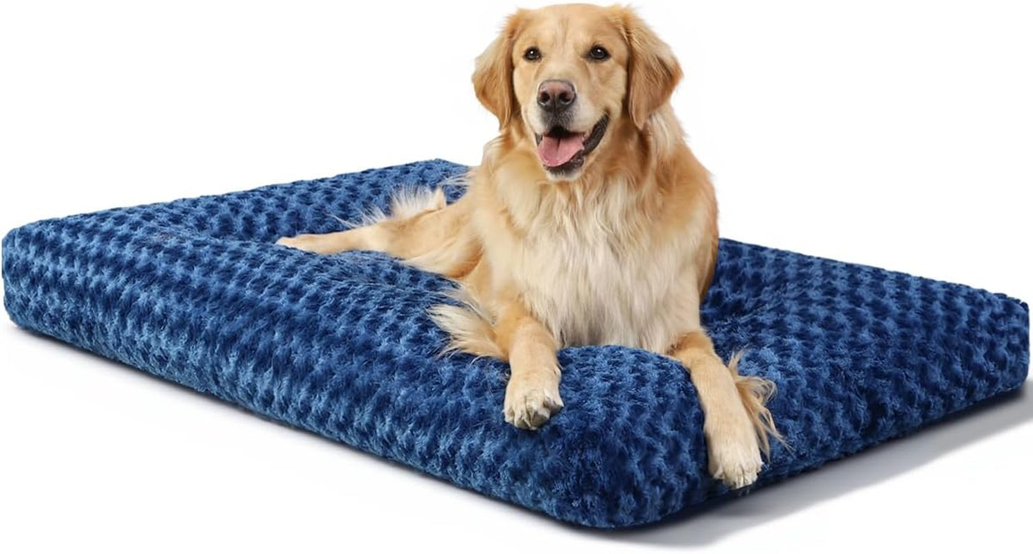 ksiia-washable-dog-bed-deluxe-plush-dog-crate-beds-comfy-kennel-pad-anti-slip-pet-sleeping-mat-for-large-jumbo-medium-small-dogs-breeds-35-x-23-gray