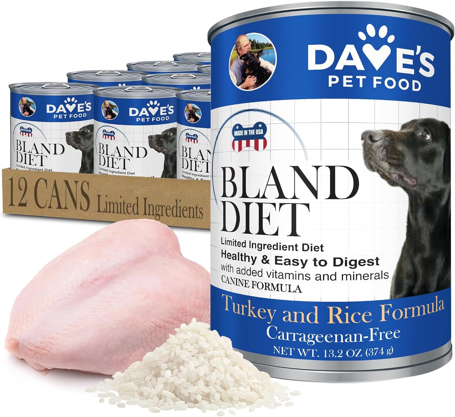 daves-pet-food-bland-diet-dog-food-chicken-rice-sensitive-stomach-easy-to-digest-pate-gluten-free-digestive-care-low-fat-6-limited-ingredients-complete-balanced-13-2-oz-case-of-12
