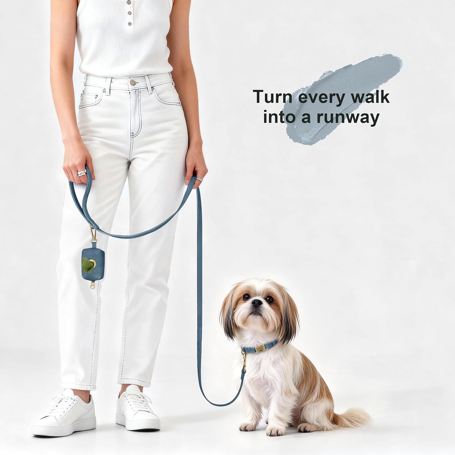 didog-soft-pu-leather-dog-collar-for-small-dogs-quick-release-blue-s-comfort-for-daily-walking-backyard-stylish-for-photography-metal-buckle-d-ring-easy-wipe-clean-adjustable-neck-10-15