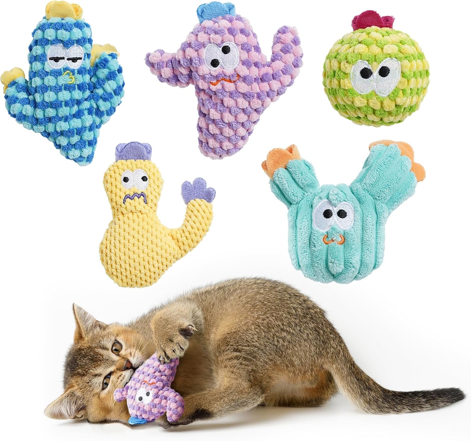cactus-catnip-toys-100-pure-organic-catnip-filled-toys-without-cotton-5-pack-interactive-kitten-toy-for-anxiety-relief-soft-cute-teething-chew-toys-for-indoor-cats