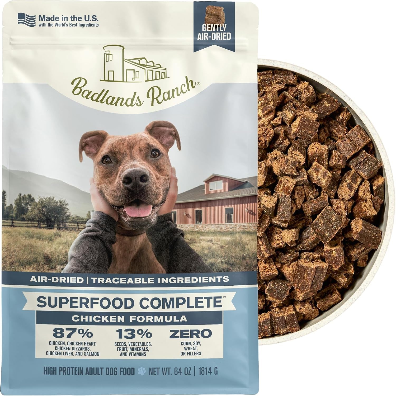 badlands-ranch-by-katherine-heigl-superfood-complete-air-dried-beef-dog-food-high-protein-with-superfoods-for-daily-wellness-consistent-nutrition-24-oz
