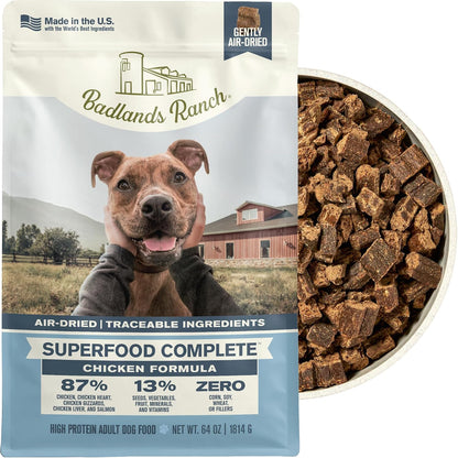 BADLANDS RANCH by Katherine Heigl – Superfood Complete Air-Dried Beef Dog Food – High Protein with Superfoods for Daily Wellness & Consistent Nutrition – 24 Oz13