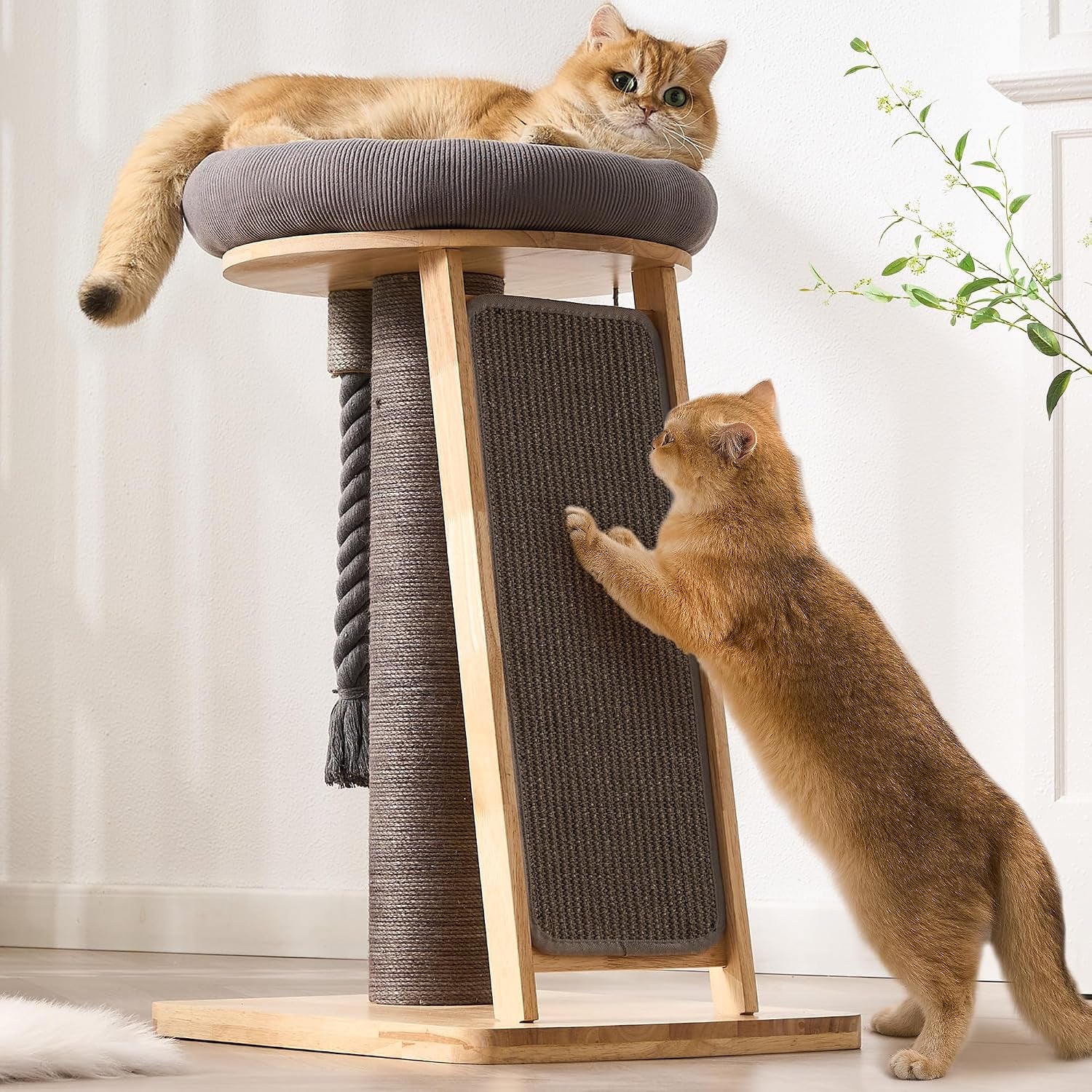 modern-cat-tree-small-tower-with-scratching-post-for-indoor-28-inch-solid-wood-multifunctional-corner-cat-tree-tower-with-bed-dangling-ball-interactive-rope-scratching-board