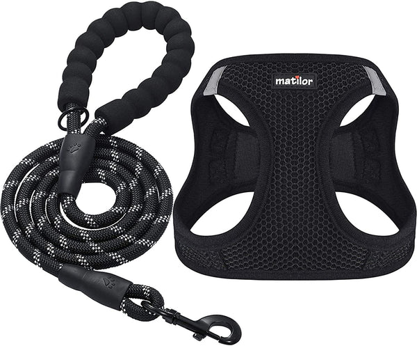 Dog Harness Step-In Breathable Puppy Cat Dog Vest Harnesses for Small Medium Dogs10
