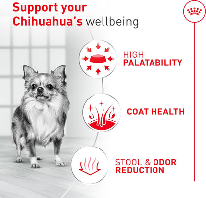 ROYAL CANIN Breed Health Nutrition Chihuahua Adult Dry Dog Food, 2.5 Lb Bag | Breed Specific Nutrition, Supports Healthy Digestion, Small Kibble Size for Tiny Jaws, Ideal Weight Maintenance5