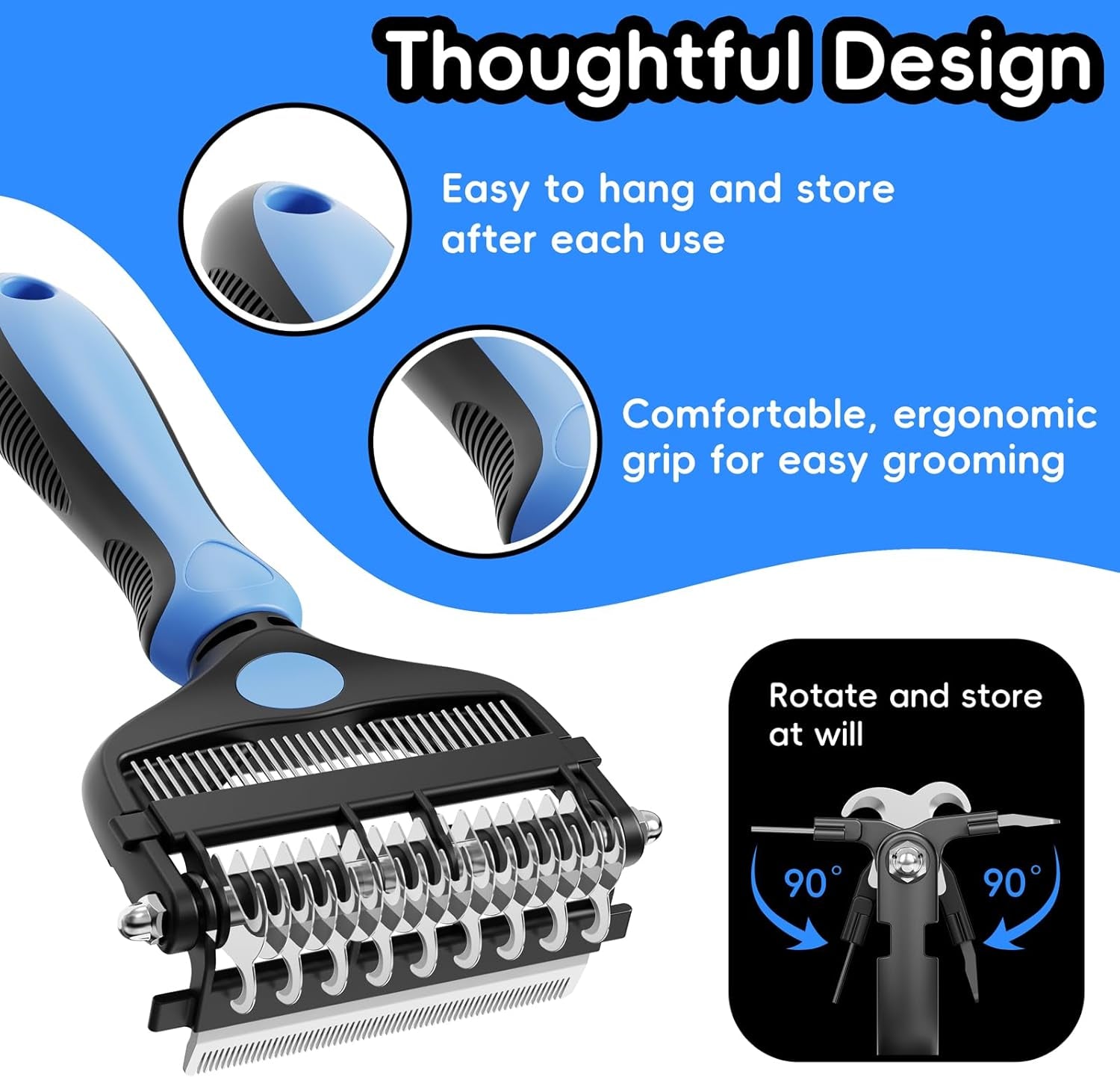 3-in-1-professional-pet-grooming-brush-for-dogs-cats-dematting-comb-undercoat-rake-deshedding-tool-for-long-short-hair-heavy-shedding-matted-fur-blue