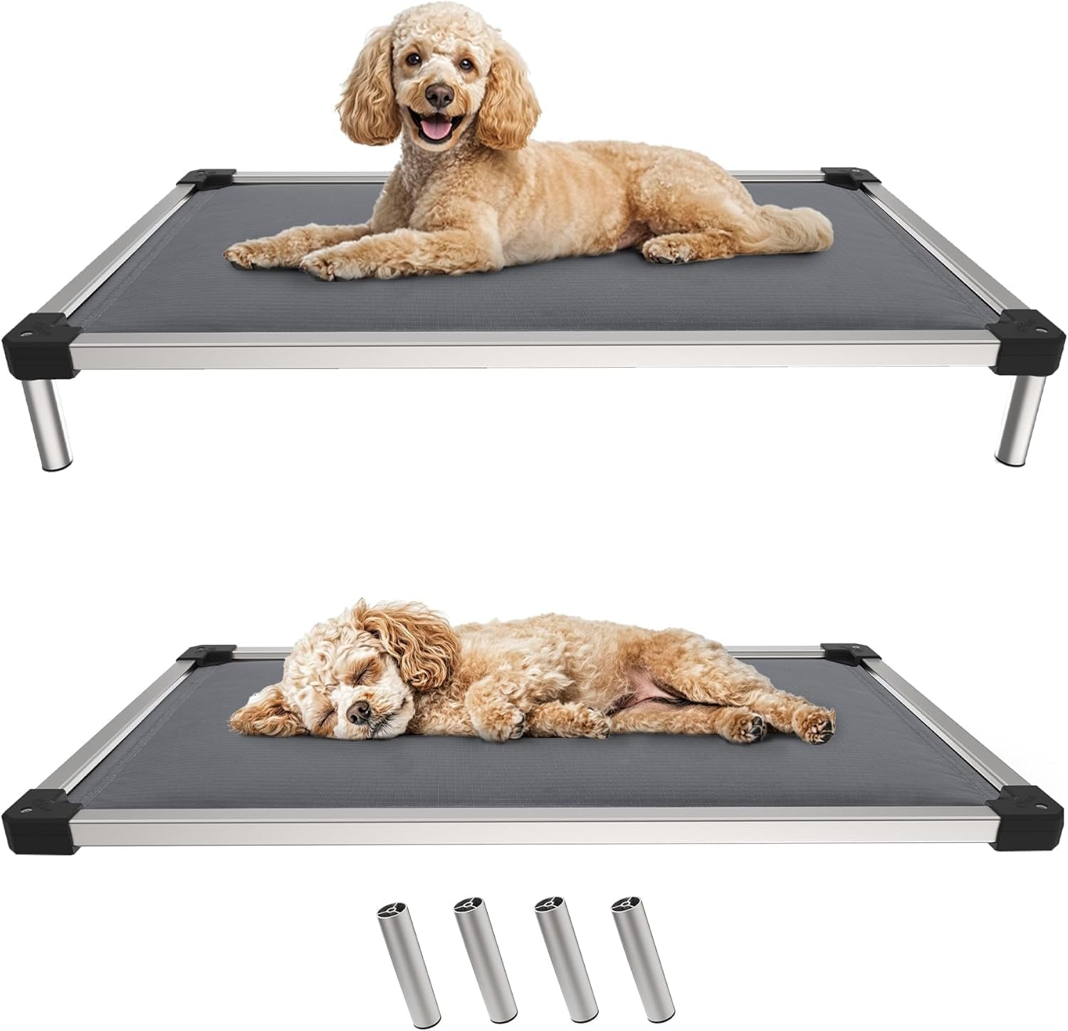 fxw-titannest-padded-chew-proof-elevated-dog-bed-for-large-dogs-easy-to-clean-pre-assembly-raised-cot-indoor-outdoor-camping-47-x-29-x-7-3in