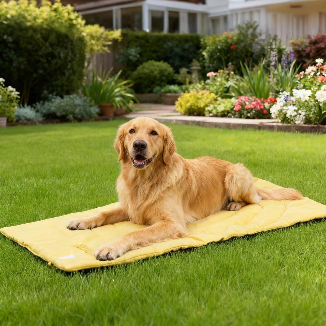 travel-dog-bed-camping-dog-bed-37-4x25-6-waterproof-outdoor-dog-mat-portable-place-mat-for-dogs-with-handle-machine-washable-easy-clean-for-outdoor-adventures-green-medium