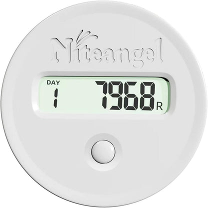 Niteangel Accurately Hamster Wheel Pedometer: 9-Day Continuous Data Records | Can Check Hamster Daily Activity - Small Pet Running Track Step Counter for Niteangel Super-Silent Acrylic & Wooden Wheels1