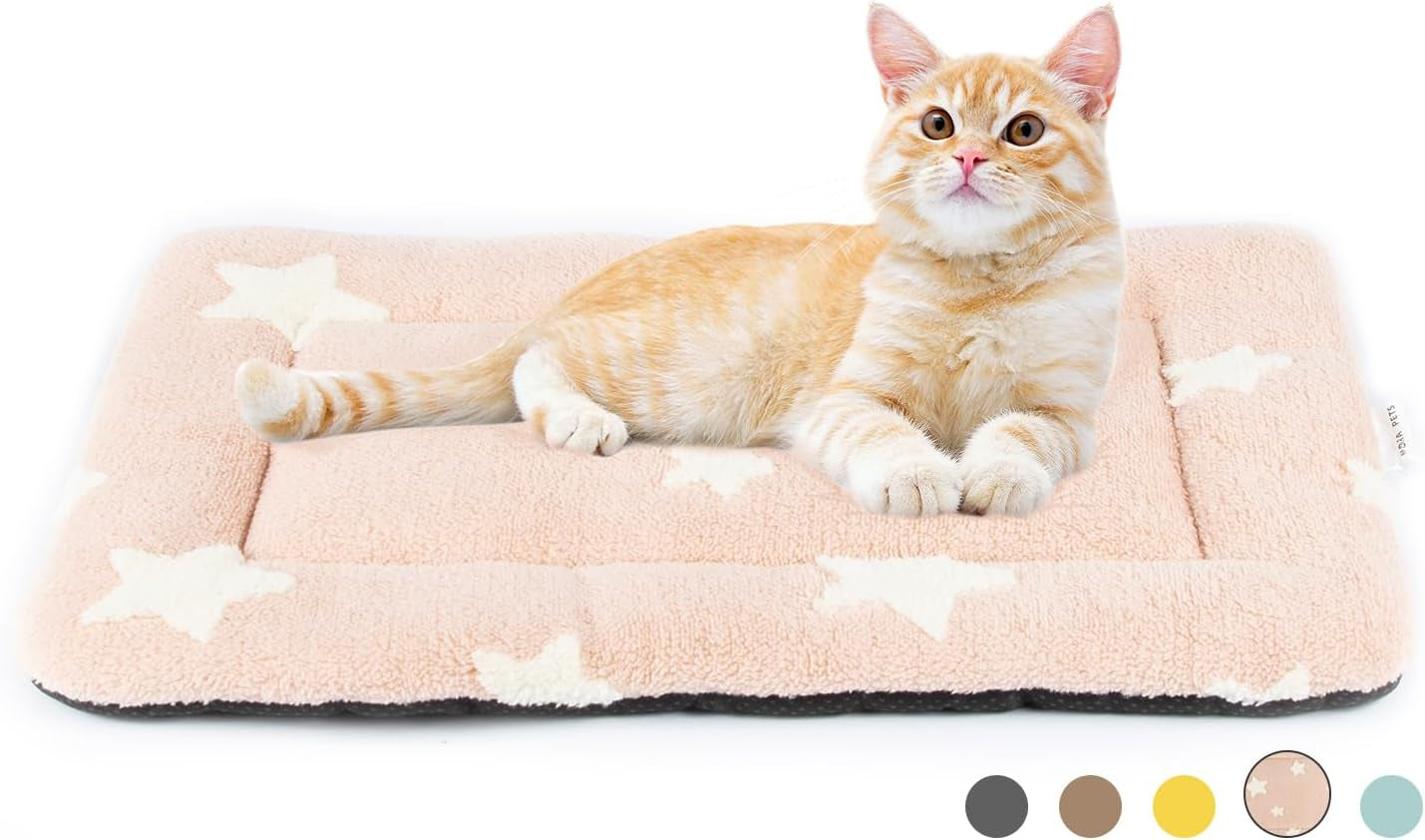mora-pets-cat-bed-for-indoor-cats-washable-dog-crate-pad-cute-star-dog-bed-mat-for-small-dogs-pet-kennel-pad-for-cage-soft-flat-puppy-kitten-cushion-sleeping-anti-slip-grey-22-x-13