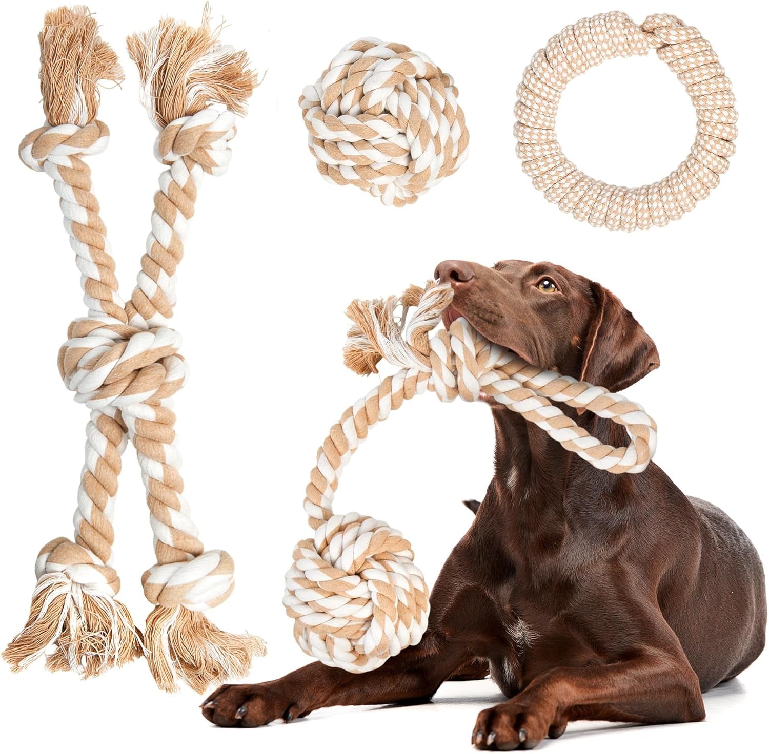 fida-dog-rope-toys-for-large-medium-aggressive-chewers-tough-cotton-chew-toy-3-feet-5-knots-indestructible-tug-of-war-dog-pull-rope-teeth-cleaning