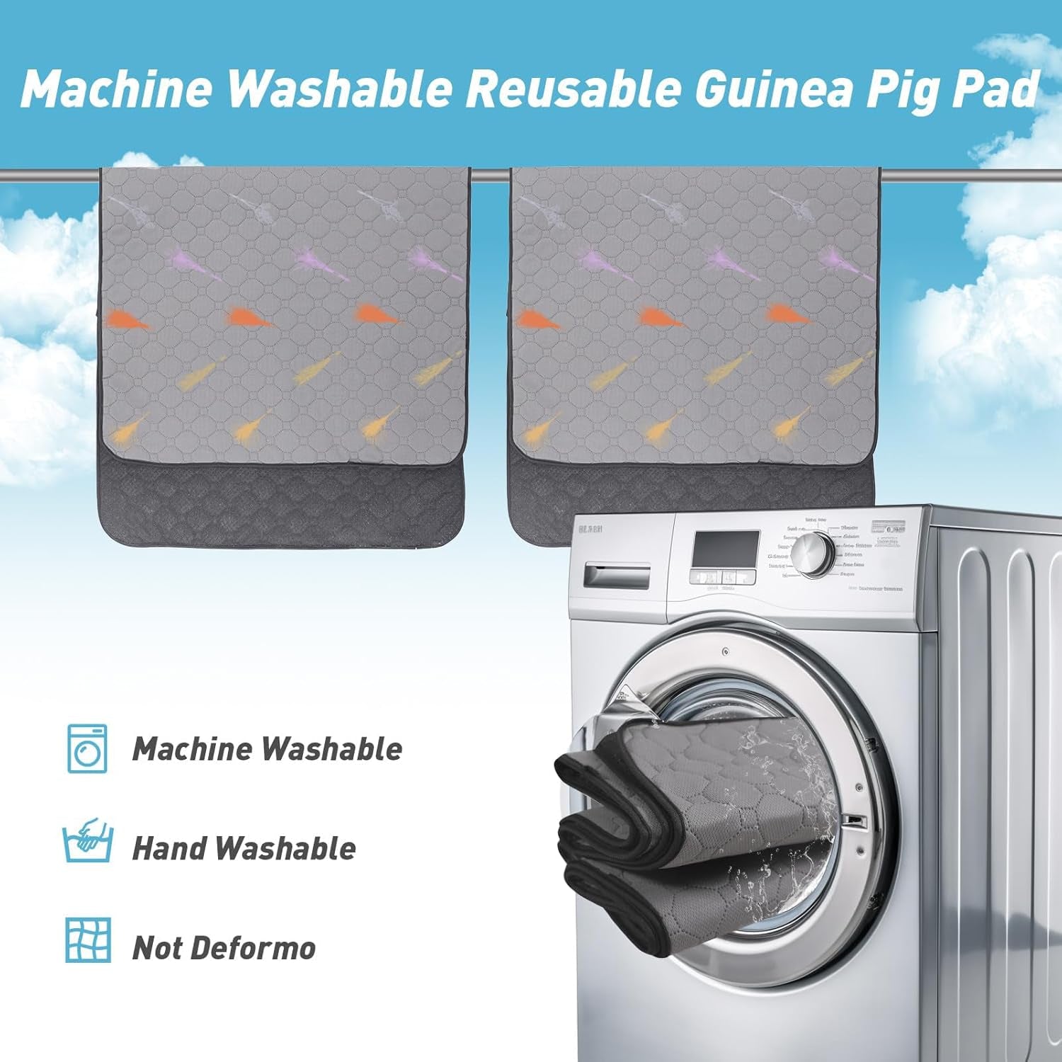 2pcs-guinea-pig-cage-liners-guinea-pig-fleece-cage-liners24x48-super-absorbent-washable-pee-pads-reusable-for-rabbit-hamster-chinchilla