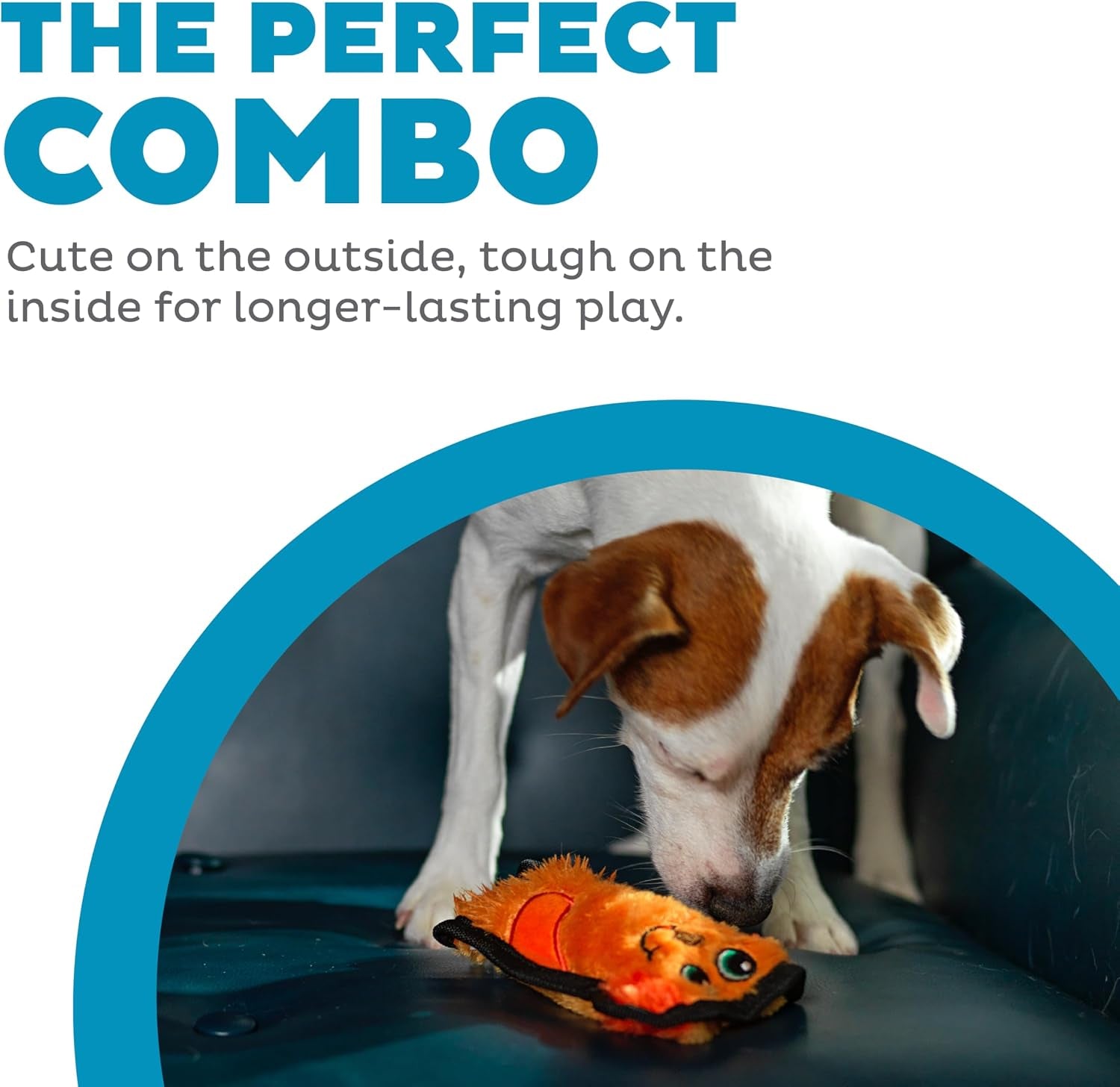 outward-hound-durablez-minis-stuffing-free-squeaky-plush-dog-toy-for-puppies-small-dogs-interactive-soft-yet-tough-no-mess-jumbo-squeaker-long-lasting-play-dog