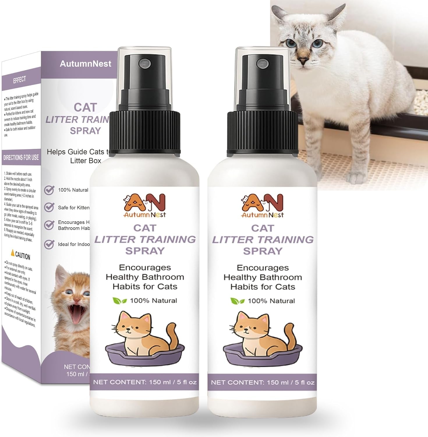 cat-litter-training-spray-150ml-natural-attractant-for-cats-kittens-helps-guide-proper-litter-box-use-indoor-toilet-training-aid