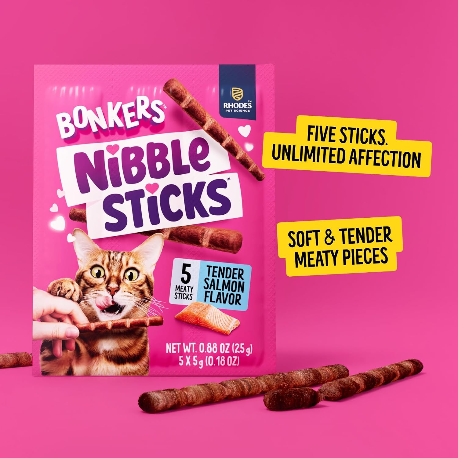 bonkers-nibble-sticks-soft-meaty-tender-salmon-flavor-cat-treats-5-sticks-pack-of-20