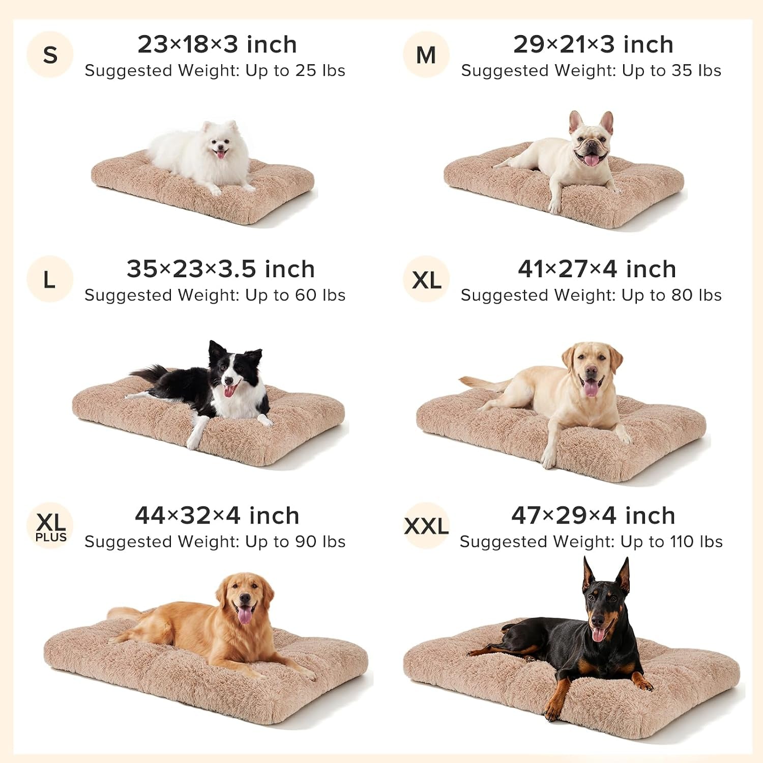joejoy-large-dog-bed-crate-pad-deluxe-plush-washable-dog-beds-fulffy-soft-kennel-pad-anti-slip-pet-sleeping-mat-for-extra-large-medium-small-dogs-40-x-27-beige