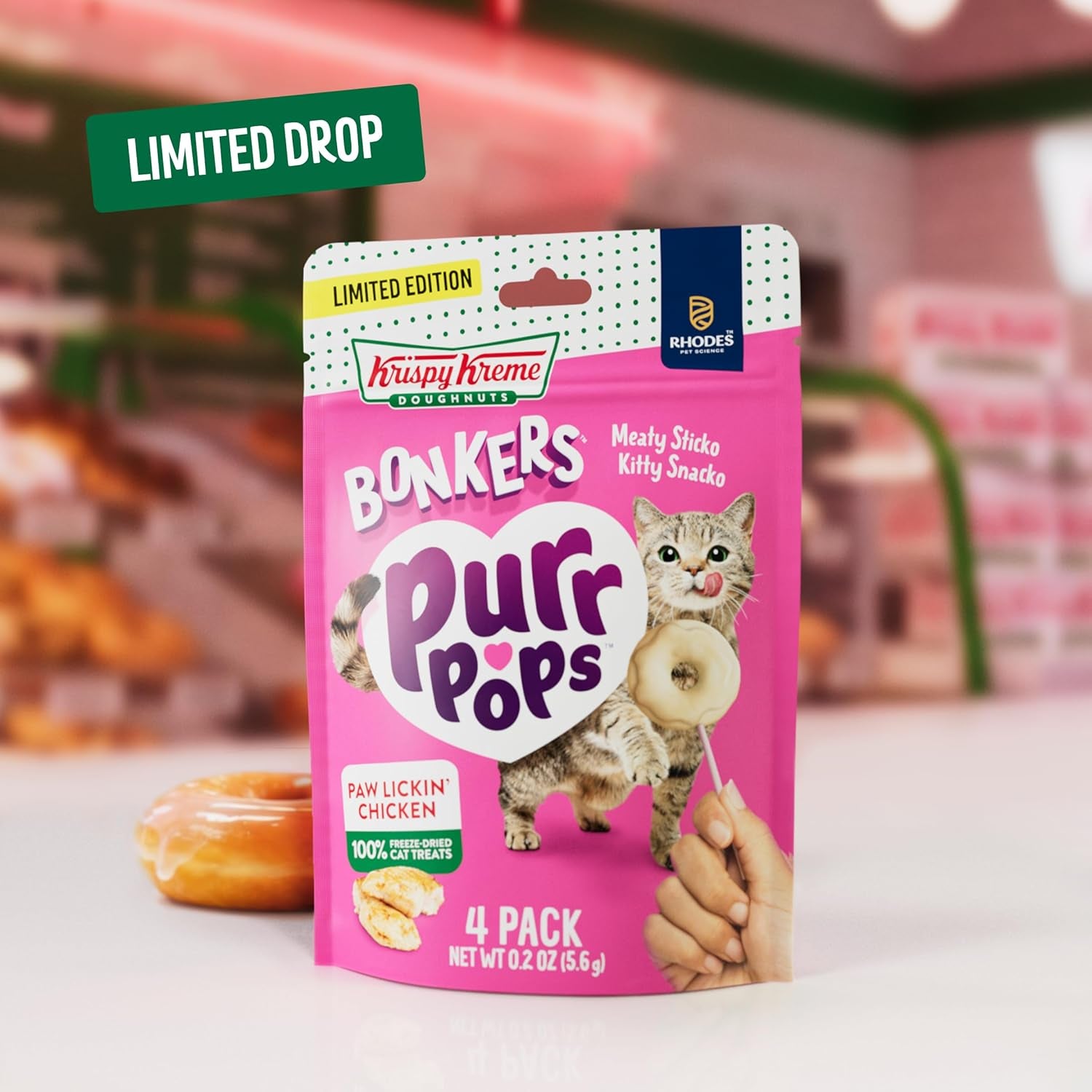 bonkers-purrpops-krispy-kreme-edition-freeze-dried-chicken-flavored-lollipop-cat-treats-4-pieces-pack-of-12