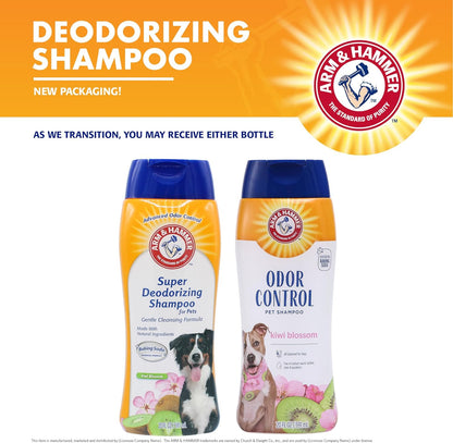 Arm & Hammer Deodorizing Dog Shampoo, Kiwi Blossom, 20 Fl Oz | Tearless, Moisturizing Baking Soda Formula for Sensitive Skin; Safe for Dogs and Puppies during Regular Baths3