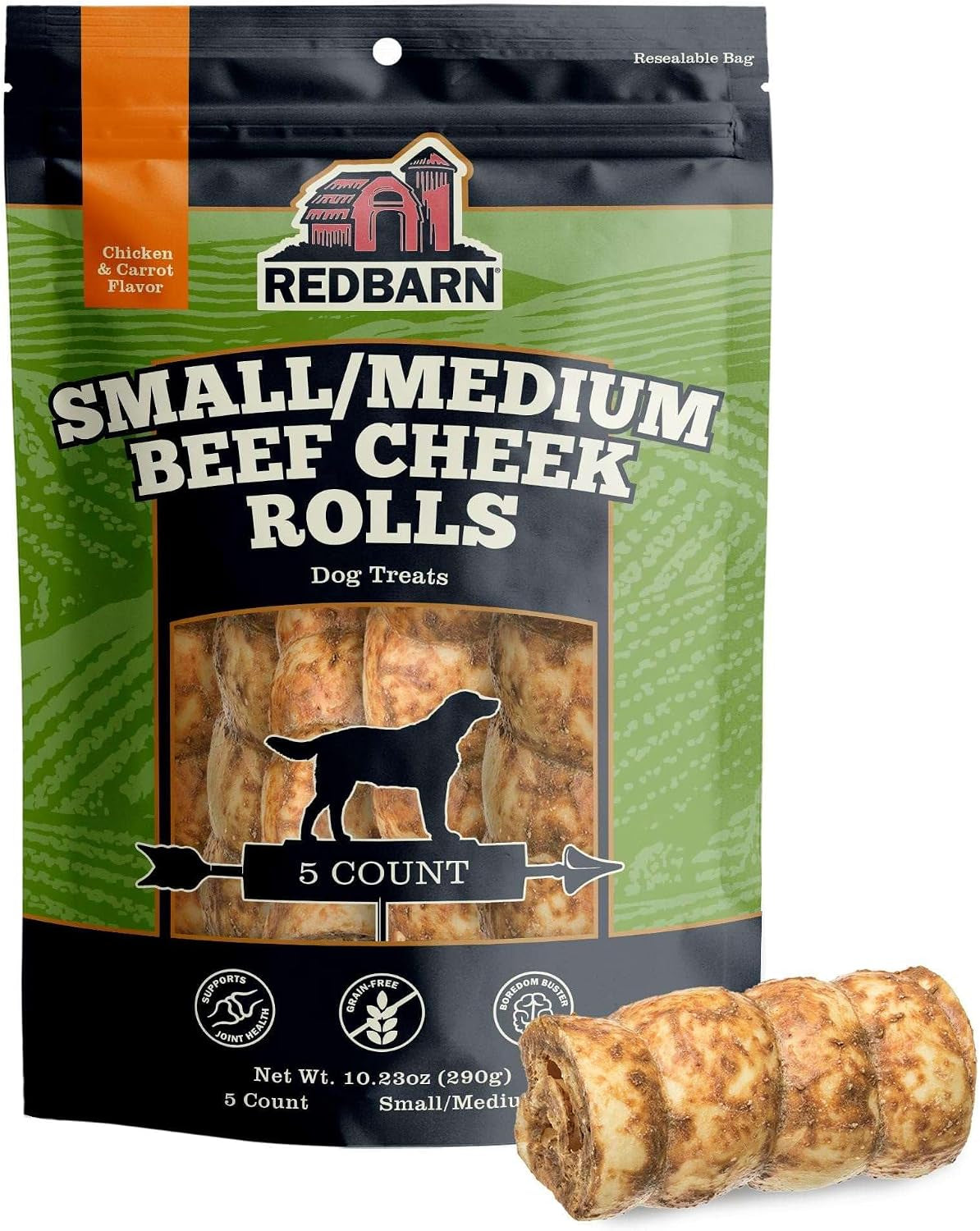 redbarn-pet-products-all-natural-large-beef-cheek-rolls-for-dogs-uncoated-single-ingredient-grain-free-chew-treat-naturally-rich-in-collagen-no-artificial-preservatives-pack-of-4