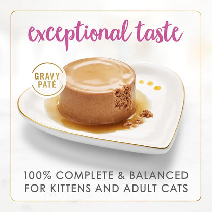 Purina Fancy Feast Gravy Lovers Chicken Feast Pate in Wet Cat Food Gravy - (Pack of 24) 3 Oz. Cans2