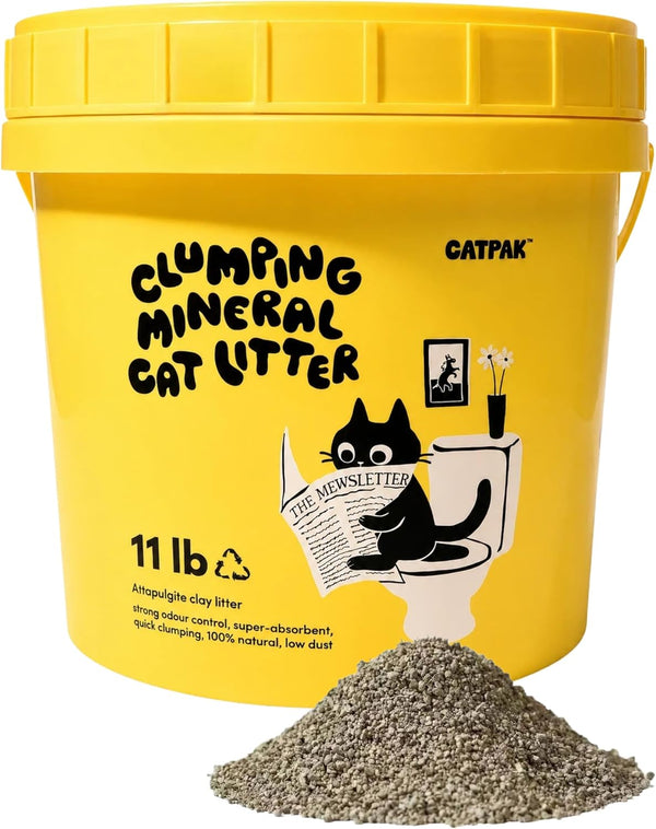 99% Dust Free Clumping Cat Litter, Natural Attapulgite Clay, Unscented Odor Control, Lightweight, Low Tracking, for Housebreaking Multi Cat Kitty, Kittens & Robot Litter Machines 13.2 Lb16