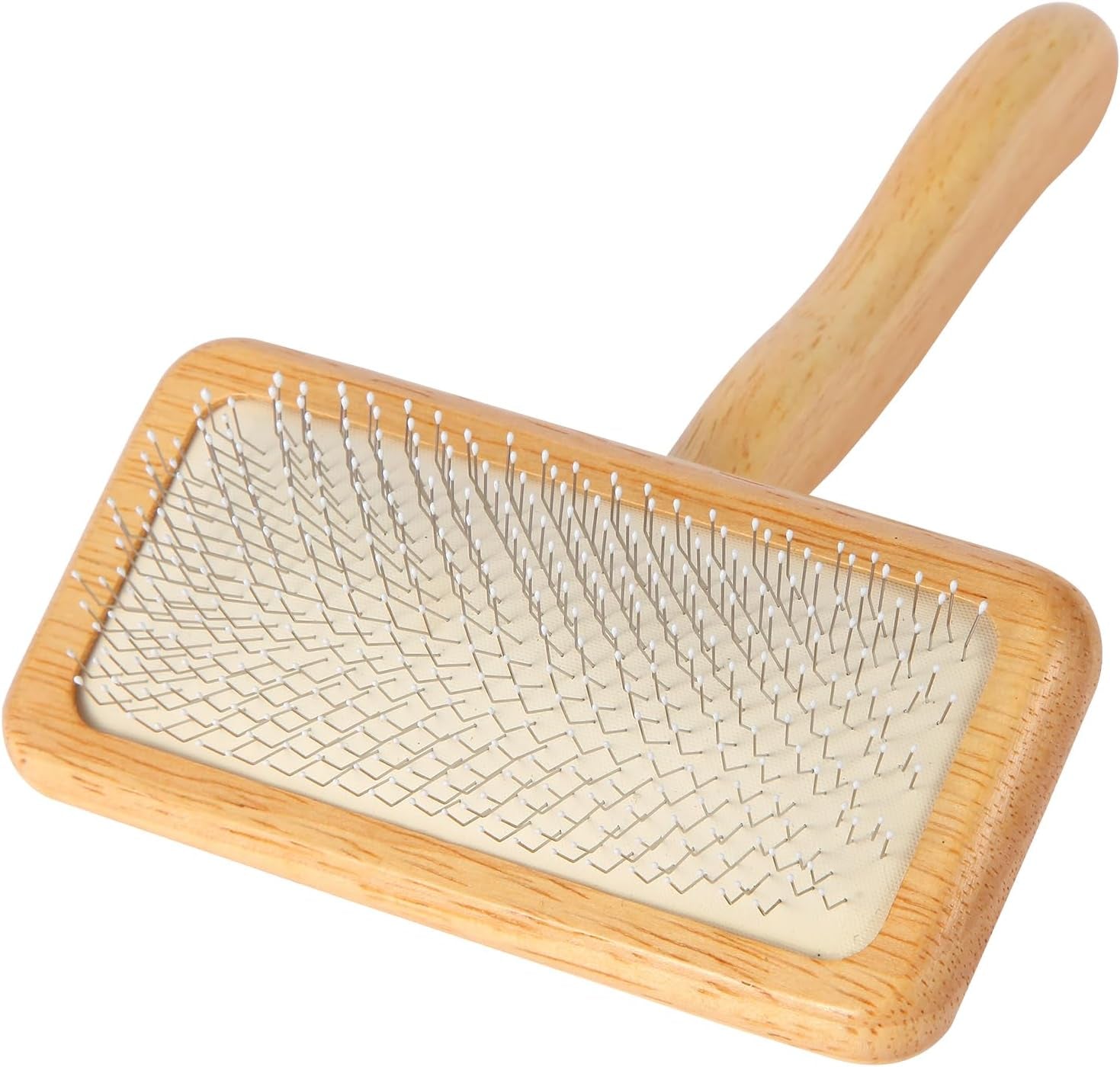 slicker-brush-for-dogs-cats-dog-cat-brush-for-shedding-grooming-deshedding-tool-loose-fur-removal-undercoat-removal-gentle-coated-tips-air-cushion-pad-long-short-hair-pet-detangling