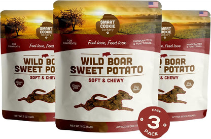 Smart Cookie Healthy Soft Dog Treats - Rabbit & Pumpkin - Grain Free Limited Ingredient Training Treats for Dogs with Sensitive Stomach & Allergies, Natural Novel Protein, Made in the USA (5Oz.)13